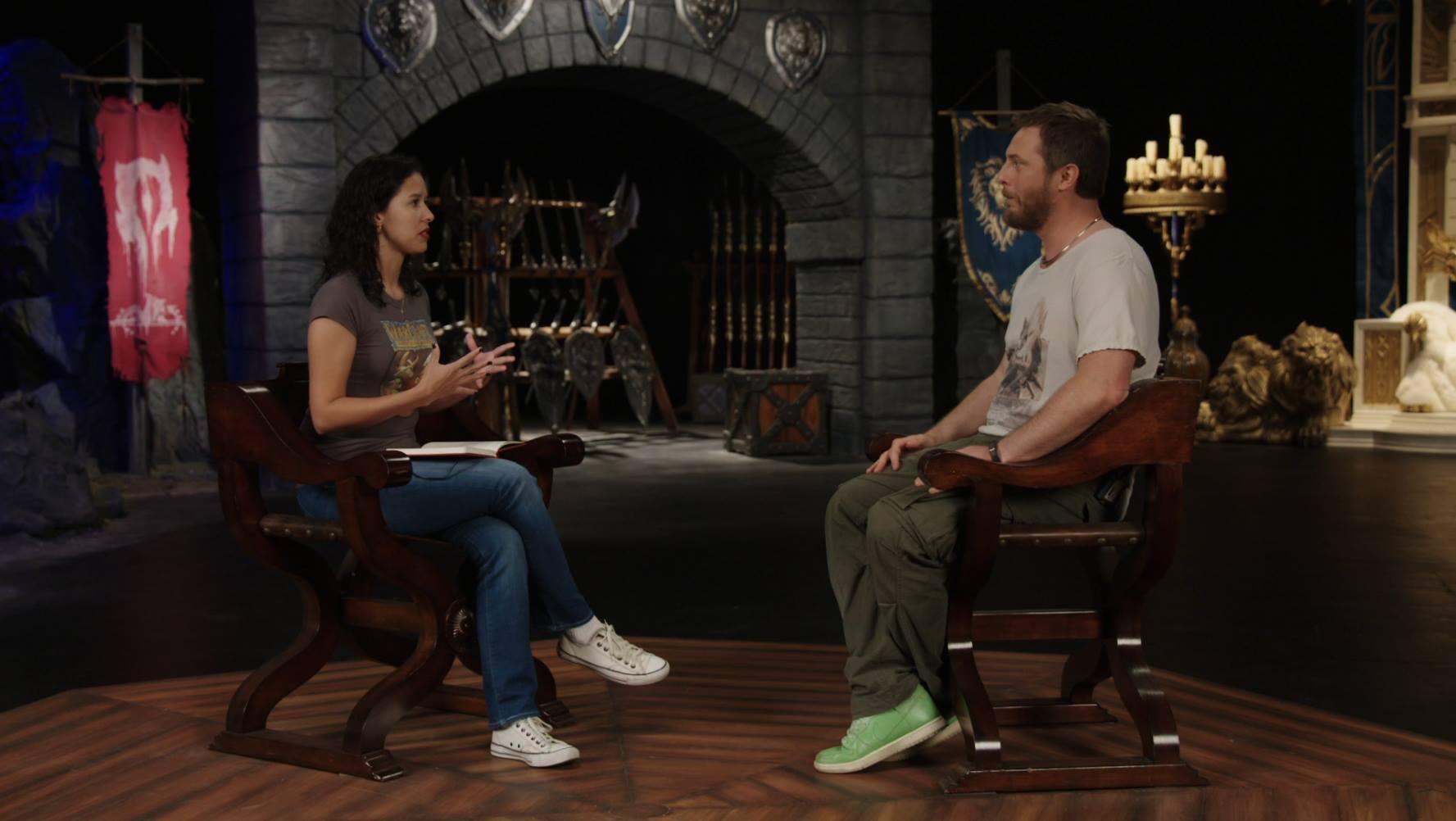 Entrevistas com elenco e diretor de Warcraft, o filme